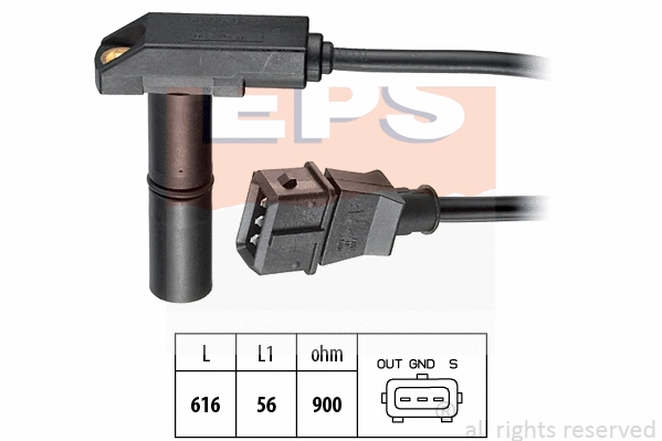 Sensor, crankshaft pulse (EPS-1953 054)