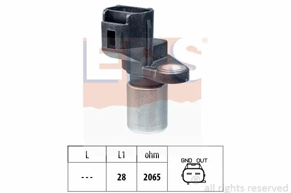 Sensor, crankshaft pulse