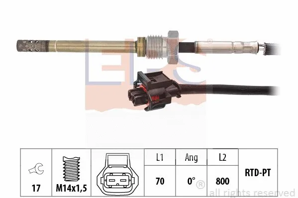 Sensor, exhaust gas temperature (EPS-1220 250)
