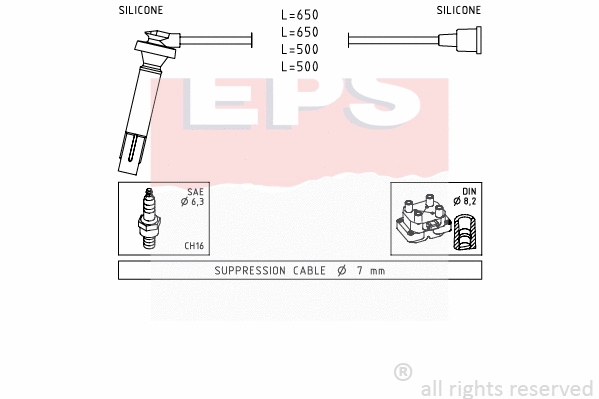 Ignition Cable Kit (EPS-1501 819)
