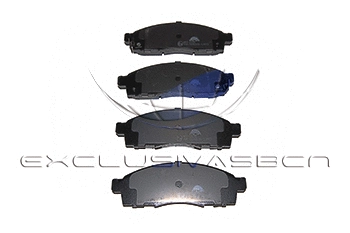 Brake Pad Set, disc brake (MFP-2128)