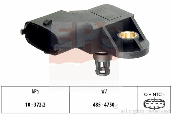 Air Pressure Sensor, altitude adaption (EPS-1993 236)