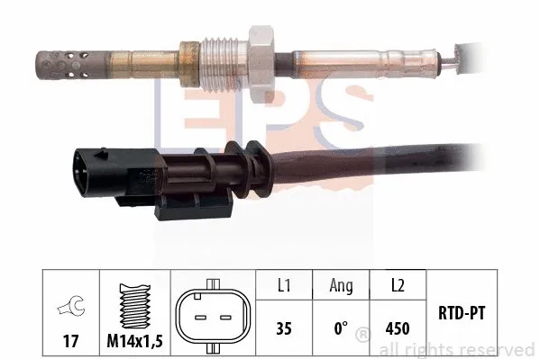 Sensor, exhaust gas temperature (EPS-1220 203)