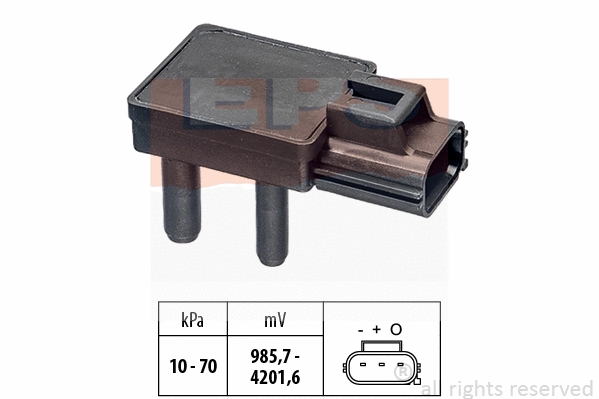Sensor, exhaust pressure (EPS-1993 277)