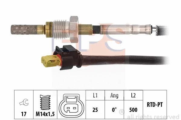 Sensor, exhaust gas temperature (EPS-1220 195)