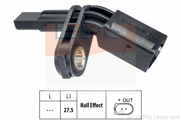 Sensor, wheel speed (EPS-1960 007)