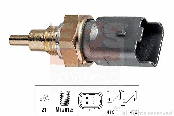 Sensor, coolant temperature