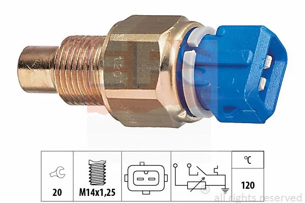Sensor, coolant temperature