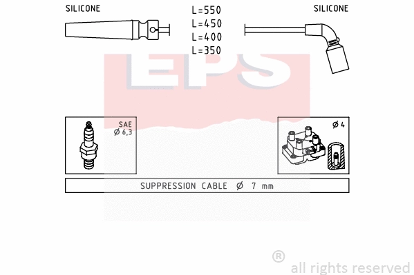 Ignition Cable Kit (EPS-1501 680)