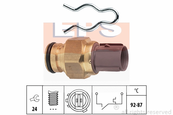 Temperature Switch, radiator fan (EPS-1850 285)