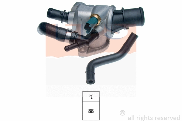 Thermostat, coolant (EPS-1880 675)