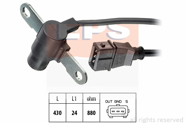 Sensor, crankshaft pulse (EPS-1953 198)