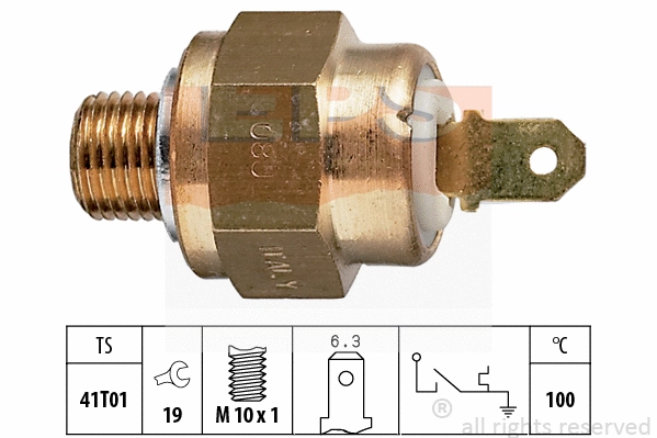 Temperature Switch, coolant warning lamp (EPS-1840 132)
