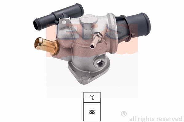 Thermostat, coolant (EPS-1880 121)