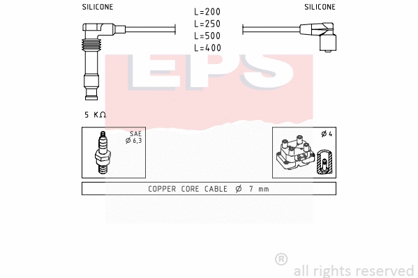 Ignition Cable Kit (EPS-1499 247)