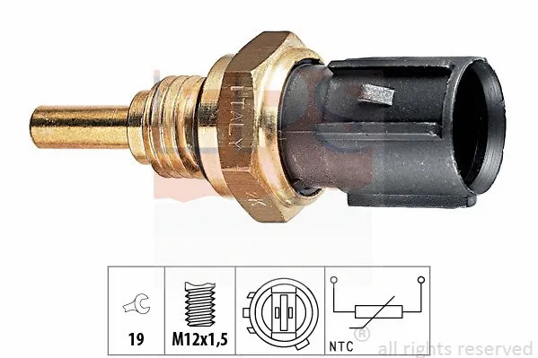 Sensor, coolant temperature