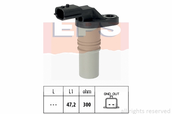 Sensor, RPM (EPS-1953 646)