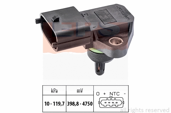 Air Pressure Sensor, altitude adaption (EPS-1993 098)