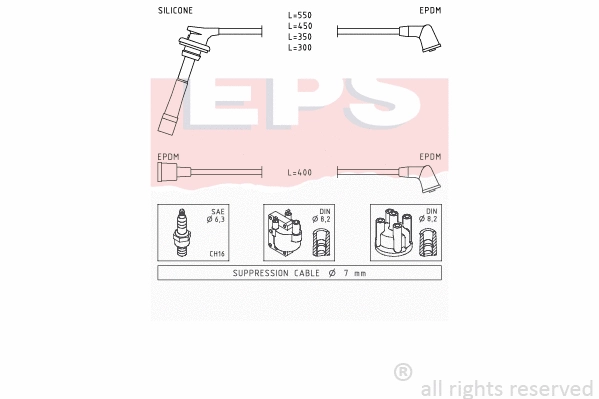 Ignition Cable Kit (EPS-1501 732)