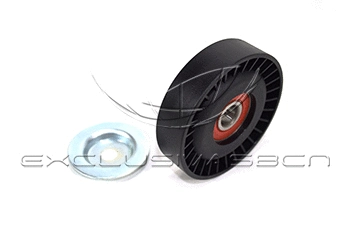 Deflection/Guide Pulley, V-ribbed belt