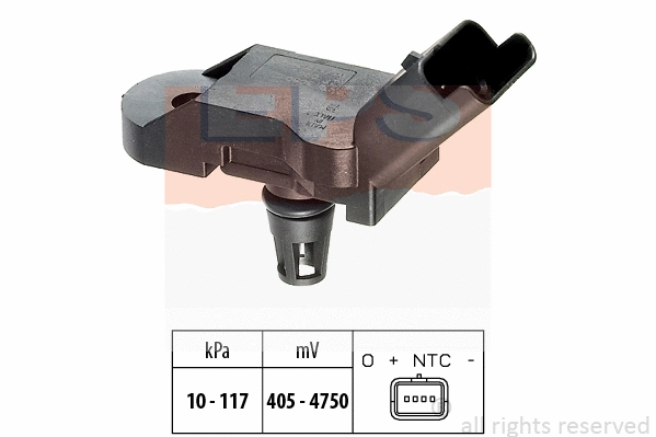 Air Pressure Sensor, altitude adaption (EPS-1993 080)