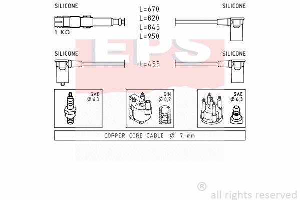 Ignition Cable Kit (EPS-1501 300)