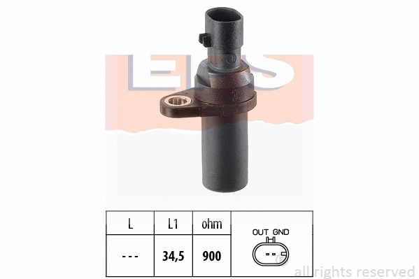 Sensor, crankshaft pulse (EPS-1953 377)