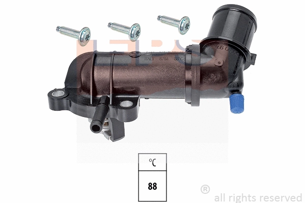 Thermostat, coolant (EPS-1880 786)