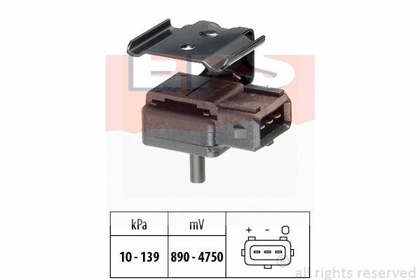Air Pressure Sensor, altitude adaption (EPS-1993 068)