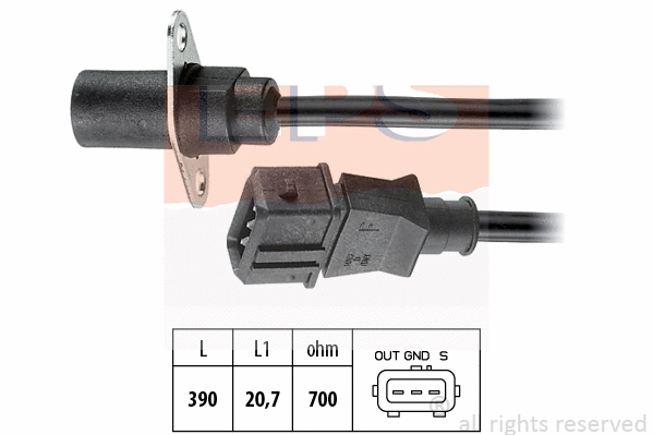 Sensor, crankshaft pulse (EPS-1953 270)