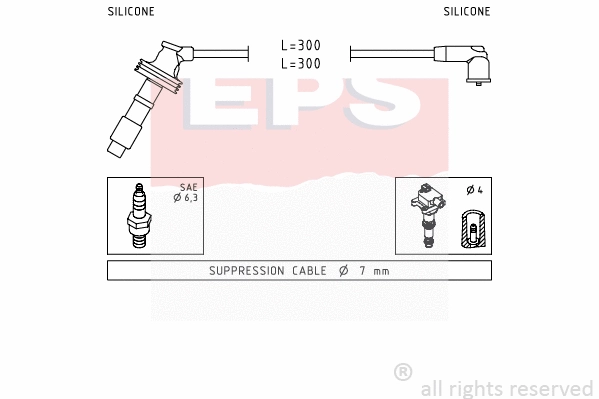 Ignition Cable Kit (EPS-1499 059)