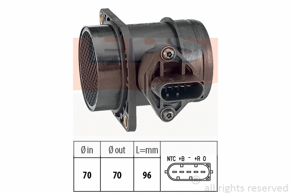 Mass Air Flow Sensor (EPS-1991 440)