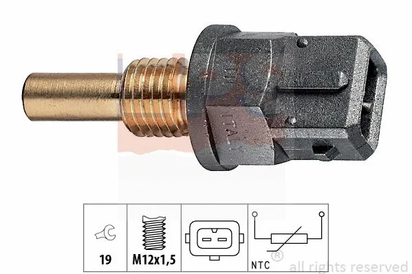 Sensor, coolant temperature