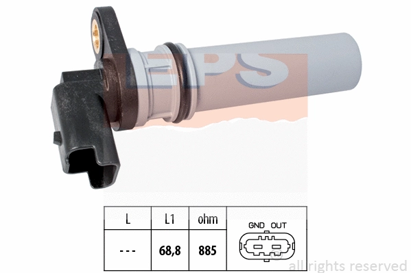 Sensor, RPM (EPS-1953 537)