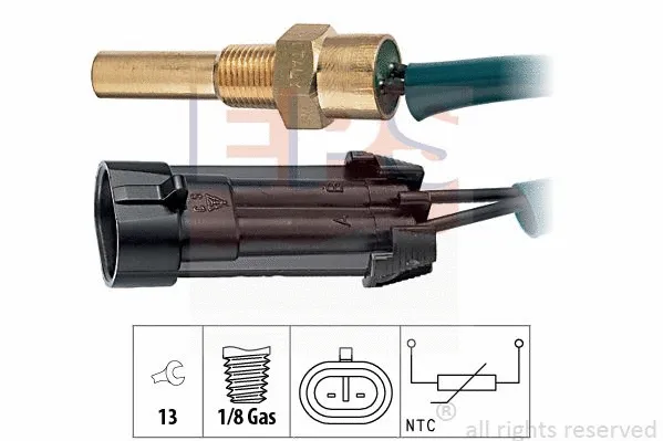 Sensor, coolant temperature