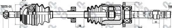 Drive Shaft (GSP-250169)