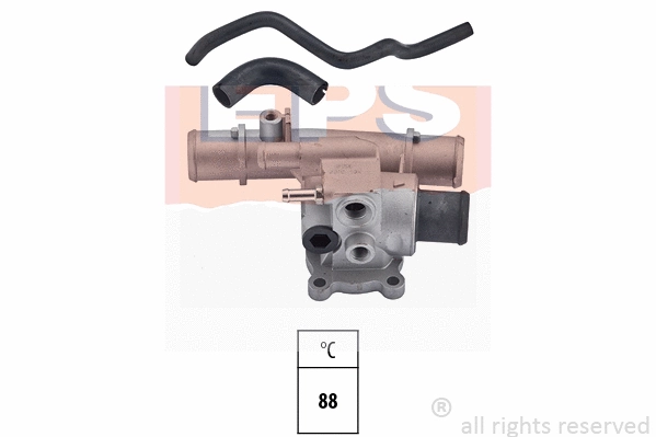 Thermostat, coolant (EPS-1880 156)