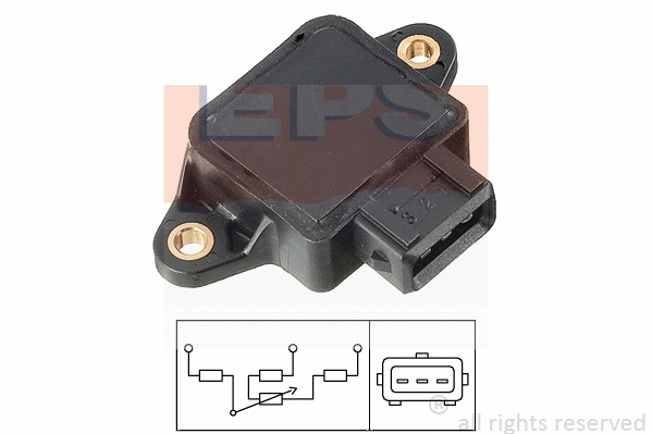 Sensor, throttle position (EPS-1995 002)