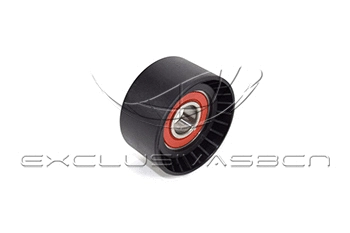 Deflection/Guide Pulley, V-ribbed belt