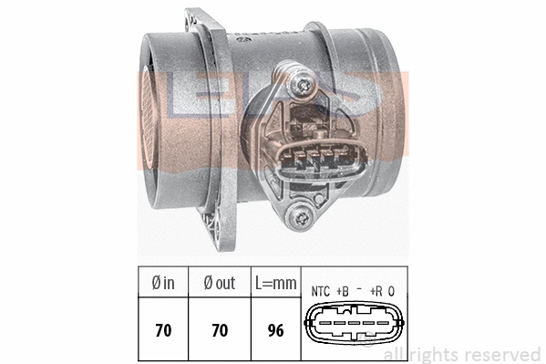 Mass Air Flow Sensor (EPS-1991 378)