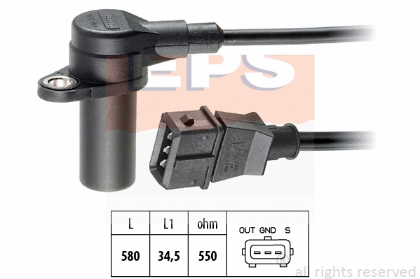 Sensor, crankshaft pulse (EPS-1953 238)