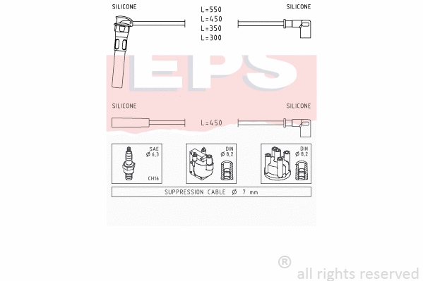 Ignition Cable Kit (EPS-1501 888)