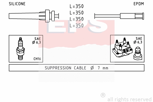 Ignition Cable Kit (EPS-1501 511)