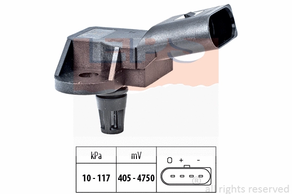 Pressure Sensor, brake booster (EPS-1993 157)