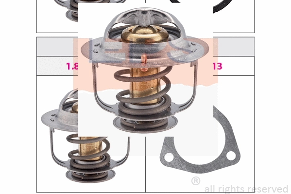 Thermostat, coolant (EPS-1880 657S)
