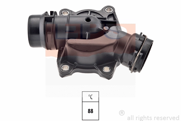 Thermostat, coolant (EPS-1880 429)