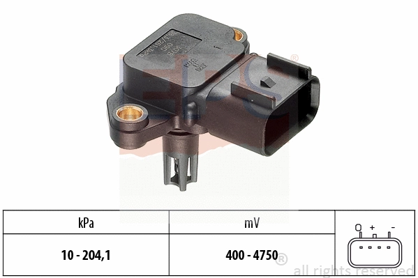 Air Pressure Sensor, altitude adaption (EPS-1993 212)