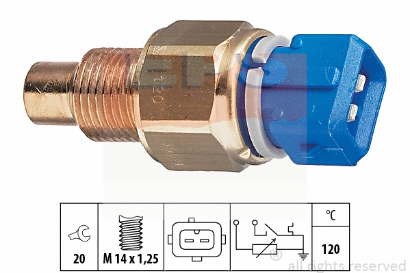 Sensor, coolant temperature (EPS-1830 558)