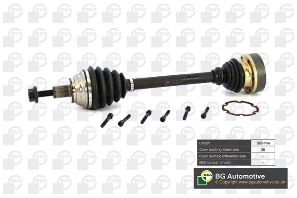 Drive Shaft (DS9634L)