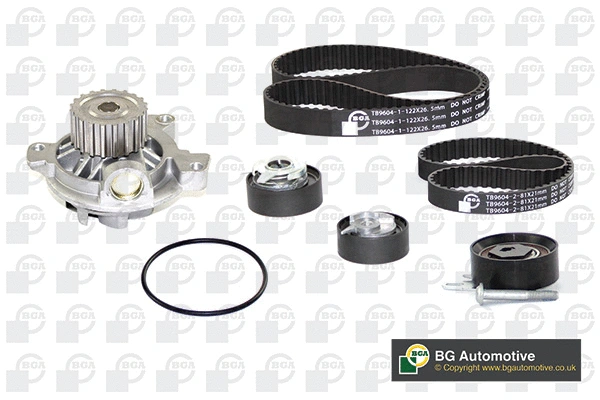 Water Pump & Timing Belt Kit (TB9608CPK)